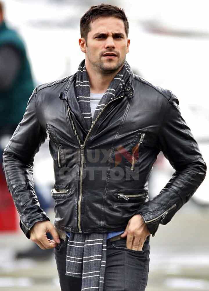Fifty Shades Freed Brant Daugherty Leather Jacket